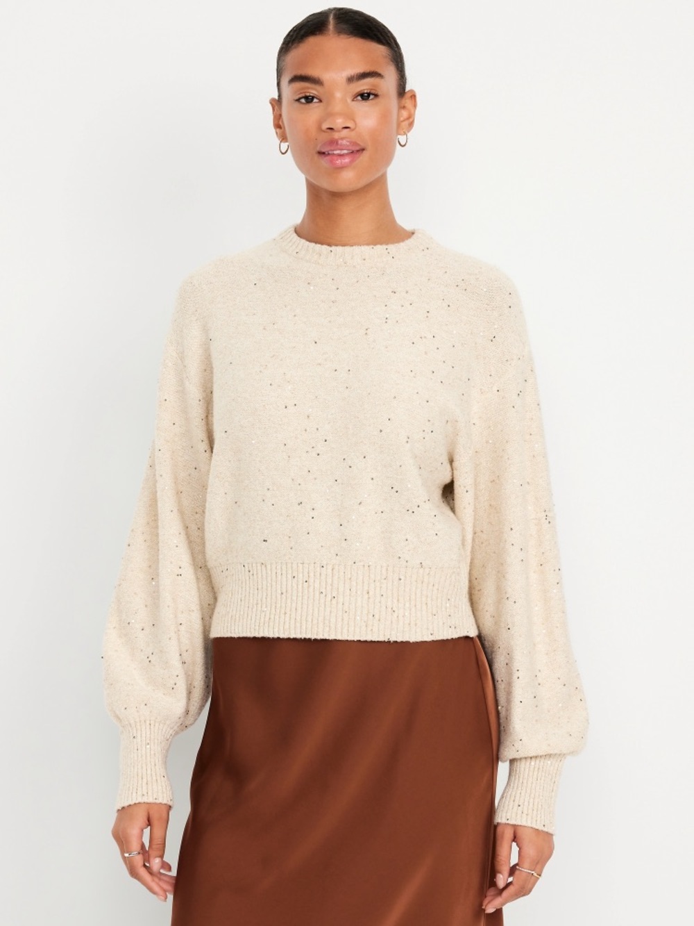 SoSoft Sequin Sweater